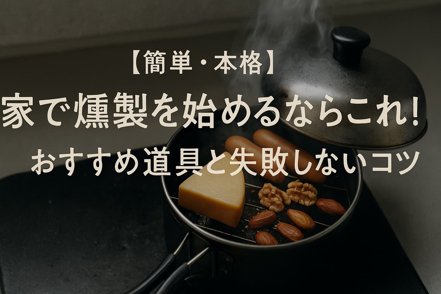 【簡単・本格】家で燻製を始めるならこれ!おすすめ道具と失敗しないコツ | 燻す日々