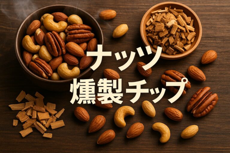燻すたびに違う顔。ナッツ燻製とチップの“相性”を愉しむ入門ガイド | 燻す日々