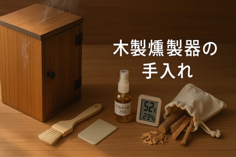 燻製器は木製が好きだ|香りを育てる手入れと長持ちのコツ10選 | 燻す日々